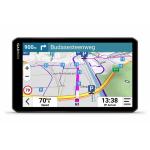 GPS Garmin Dezl LGV720, tip afisaj IPS super-panoramic de 6,95", TFT color, cu panou tactil capacitiv pe celule, rezolutie 1024 x 600 pixeli, durata de viata baterie până la 1,5 ore