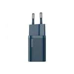 Incarcator retea Baseus Super Si, Quick Charge 20W, 1 x USB Type-C 5V/3A, albastru