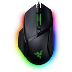 Razer Basilisk V3 Pro 35K, wireless, bluetooth, rezolutie maxima 35000 DPI, 11 butoane programabile, autonomie pana la 140h (mod wireless, miscare constanta la 1000Hz),  pana la 210h (mod bluetooth),  iluminare Razer Chroma™ RGB, senzor Focus Pro 35K Opti