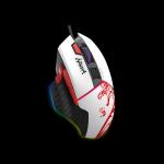 MOUSE A4tech - gaming, "Bloody co-branded Naraka", cu fir, USB, optic, 12000 cpi, butoane/scroll 10/1, alb, "W95 Max" (include TV 0.18lei)