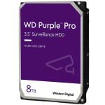 HDD AV WD Purple Pro (3.5'', 8TB, 256MB, 7200 RPM, SATA 6 Gb/s)