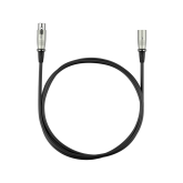 Cablu HyperX XLR, lungime 3m, T-M, diametru: 24 AWG, negru
