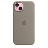 Apple iPhone 15 Plus Silicone Case w MagSafe - Clay