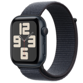 Apple Watch SE2 v3 GPS 44mm Midnight Alu Case with Ink Sport Loop