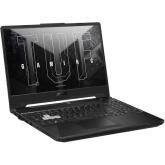 Laptop ASUS Gaming 15.6'' TUF F15 FX506HE, FHD 144Hz, Procesor Intel® Core™ i7-11800H (24M Cache, up to 4.60 GHz), 16GB DDR4, 512GB SSD, GeForce RTX 3050 Ti 4GB, No OS, Graphite Black