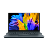 Laptop ASUS ZenBook, UM5500QE-KY203X, 15.6-inch, Touch screen, FHD (1920 x 1080) OLED 16:9, MD Ryzen(T) 7 5800H, 16GB LPDDR4X on board, 512GB, NVIDIA(R) GeForce(R) 3050TI, AluPine Grey, Windows 11 Pro, 2 years