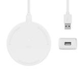 Belkin BOOST CHARGE 10W Wireless Charging Pad (AC Adapter Not Included) - White