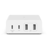 Belkin BOOST CHARGE PRO 108W 4-Ports USB GaN Desktop Charger (Dual C and Dual A) and 2M Cord - White