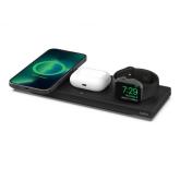 Belkin BOOST CHARGE Pro 3in1 Wireless Charging Pad with MagSafe - Black