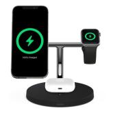 Belkin BOOST CHARGE PRO MagSafe 3-in-1 Wireless Charger - Black