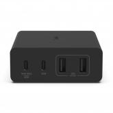 Belkin BOOST CHARGE PRO108W 4-Ports USB GaN Desktop Charger (Dual C and Dual A) and 2M Cord - Black