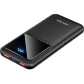 POWER BANK Vention 10000mAh/37Wh, 22.5W , 2 x USB; 1 x USB Type-C, 1 x Micro USB, digital display pt. status baterie, max. 3A, negru, 