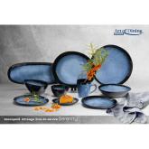 SET 4  FARFURII OVALE CERAMICA 21 CM, SERENITY, ART OF DINING BY HEINNER