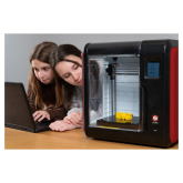 Imprimanta 3D Avtek Creocube, Tehnologie:FDM, incinta inchisa, Temperatura maxima duza: 240°C(doua duze incluse), Volum printare: 150 mm × 150 mm × 150 mm, Temperatura maxima platforma printare: 100°C, Viteza printare: 10-100 mm/s, Materiale compatibile: 