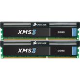 Memorie RAM DIMM Corsair XMS3 16GB (2x8GB), DDR3 1600MHz, CL11, 1.5V XMP 1.3 BLACK
