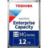 HDD Server TOSHIBA MG09 12TB CMR 512e, 3.5'', 512MB, 7200RPM, SAS, SKU: HDEPY13GEA51F