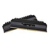 Memorie Patriot DDR4 - 16 GB -4400 - CL - 18 - Dual Kit, Viper 4 Blackout (black, PVB416G440C8K) 