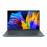 Laptop ASUS Zenbook, UM425QA-KI180W, 14.0-inch, FHD (1920 x 1080) 16:9,  IPS-level, AMD Ryzen(T) 5 5600H Mobile,16GB LPDDR4X on board, 512GB, Pine Grey, Windows 11 Home, 2 years