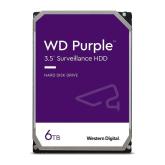 HDD intern  WESTERN DIGITAL Purple 6TB SATA-III 5640RPM 256MB
