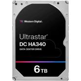 HDD Server WD Ultrastar DC HA340 6TB 512e SE, 3.5’’, 256MB, 7200 RPM, SATA, SKU: 0B47077