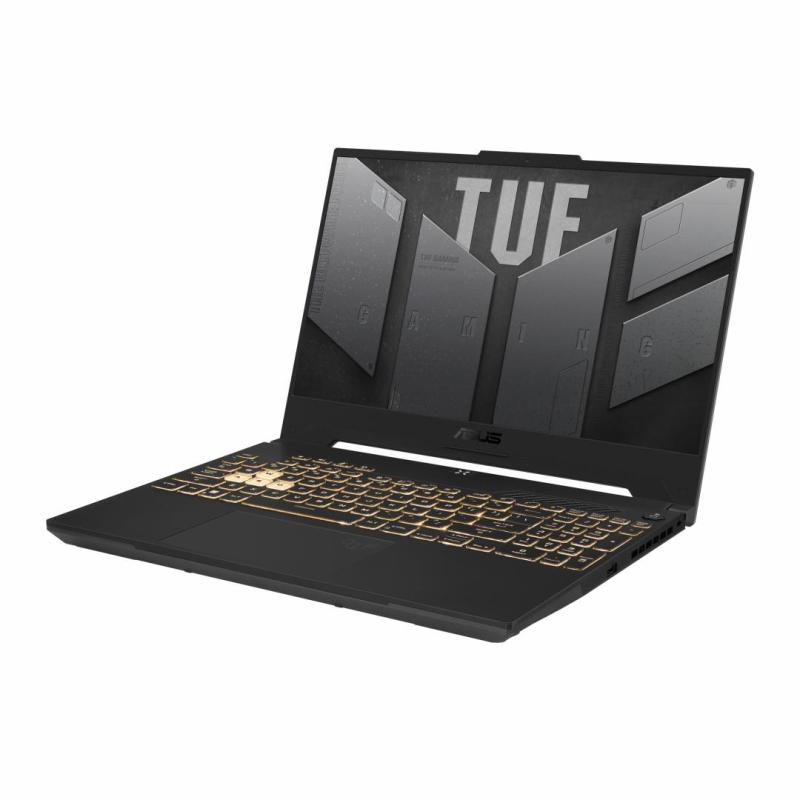 Laptop Gaming ASUS TUF F17,  FX707ZE-HX078, 17.3-inch, FHD (1920 x 1080) 16:9, 8GB DDR5-4800 SO-DIMM *2,  12th Gen Intel(R) Core(T) i7-12700H Processor 2.3 GHz (24M Cache up to 4.7 GHz, 14 cores: 6 P-cores and 8 E- cores), 512GB PCIe(R) 3.0 NVMe(T) M.2 SS