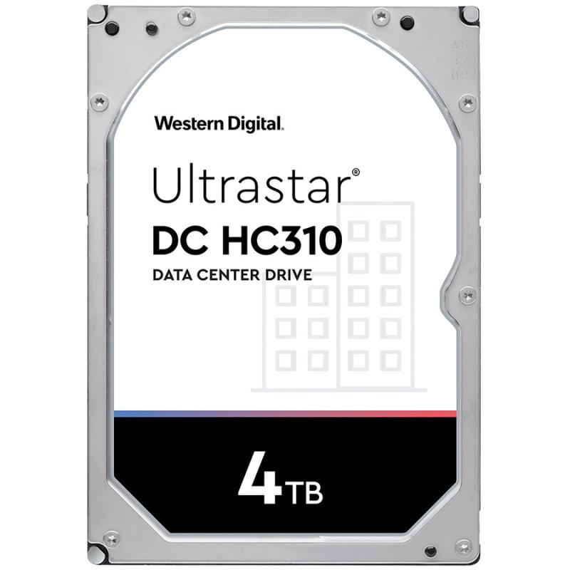 HDD Server WD/HGST Ultrastar 4TB DC HC310 (3.5’’, 256MB, 7200 RPM, SAS 12Gbps, 512N SE P3), SKU: 0B35919