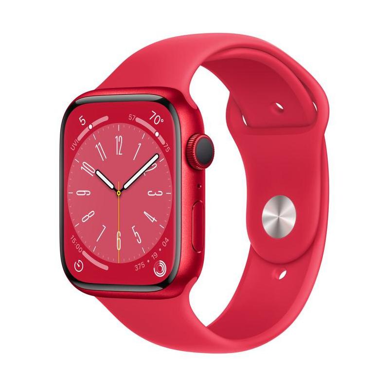 Apple Watch S8 GPS 41mm (PRODUCT)RED Aluminium Case with (PRODUCT)RED Sport Band - Regular