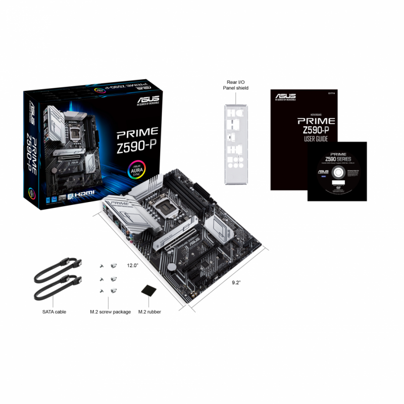 Placa de baza ASUS PRIME Z590-P, Socket 1200